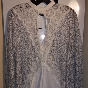 Free People FP Lace Tunic size Large